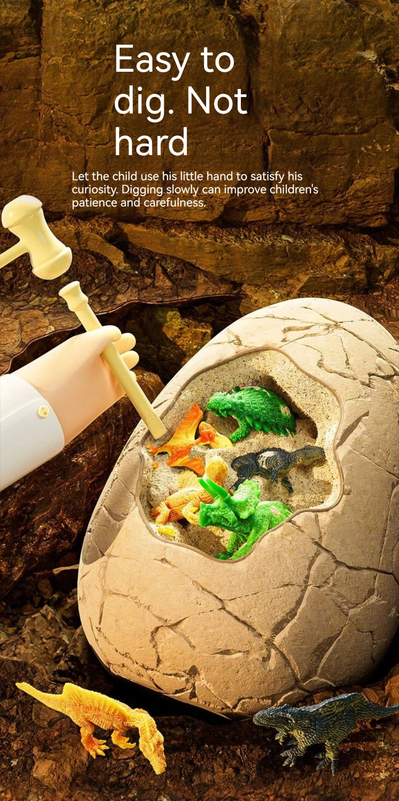 Dinosaur Egg Dig Kit