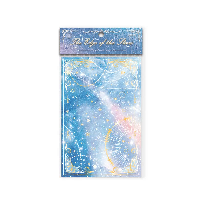 15pcs Dreamy Sky Theme Decorative Paper