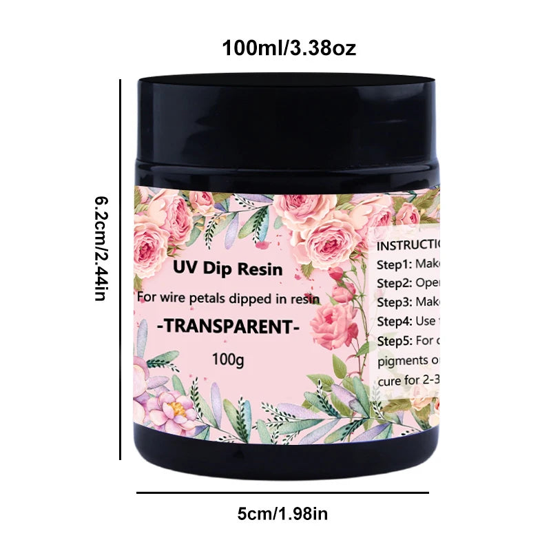 40ml/100ml UV DIP Resin Glue