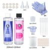 1:1 Crystal Clear Epoxy Resin Kit – High Gloss, Bubble-Free Art Resin for Coating & Casting, DIY Jewelry & Craft Making