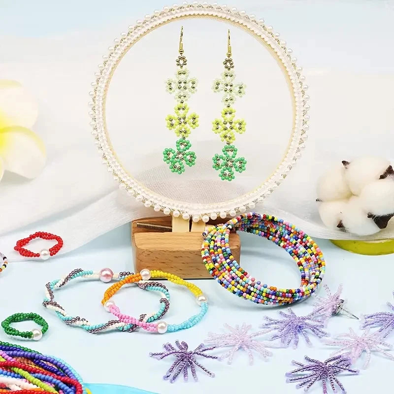 4000pcs 2mm Glass Seed Beads