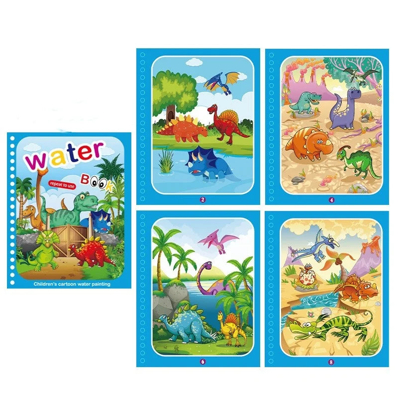 Kids Magic Water Drawing Book