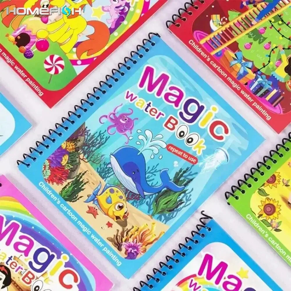 Kids Magic Water Drawing Book
