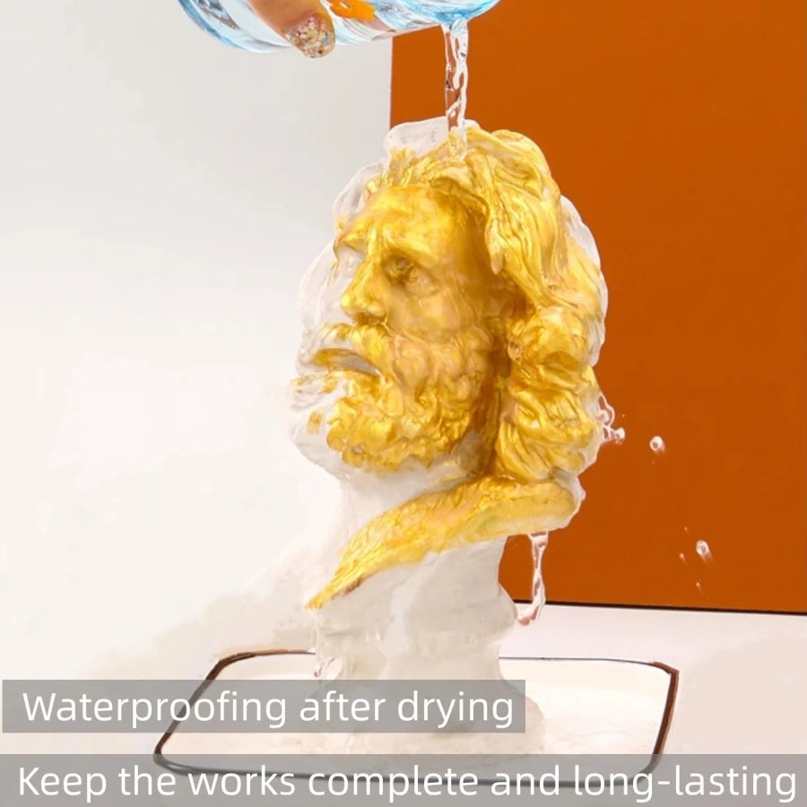 60ml Metallic Acrylic Paint Pigments