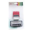 Custom DIY Self-Inking Rubber Stamp Kit – Personalized Name, Address, Number & Letter Printing