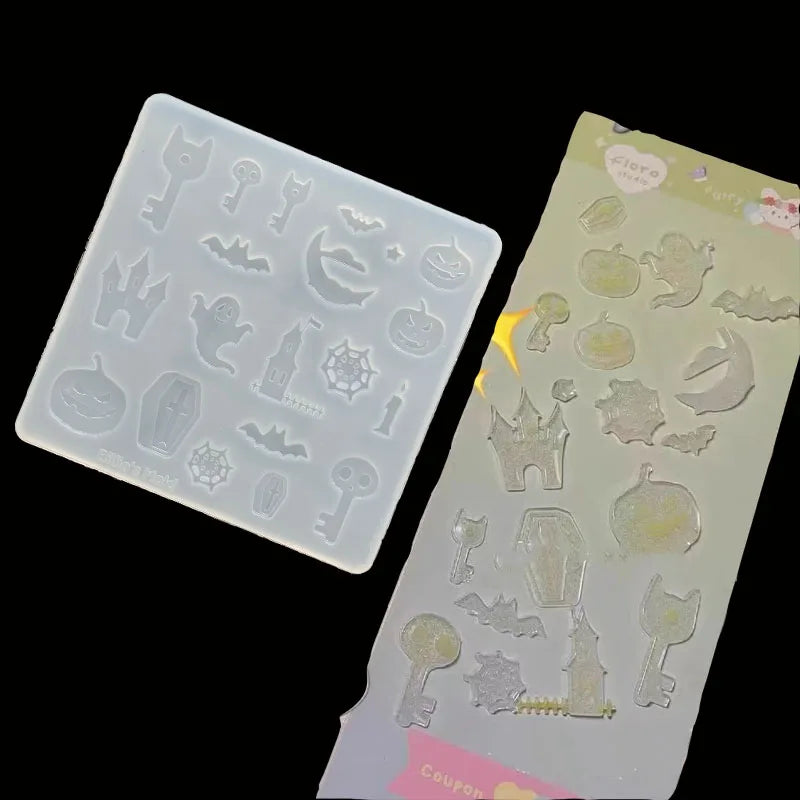 DIY Halloween Coffin-Shaped Silicone Resin Mold