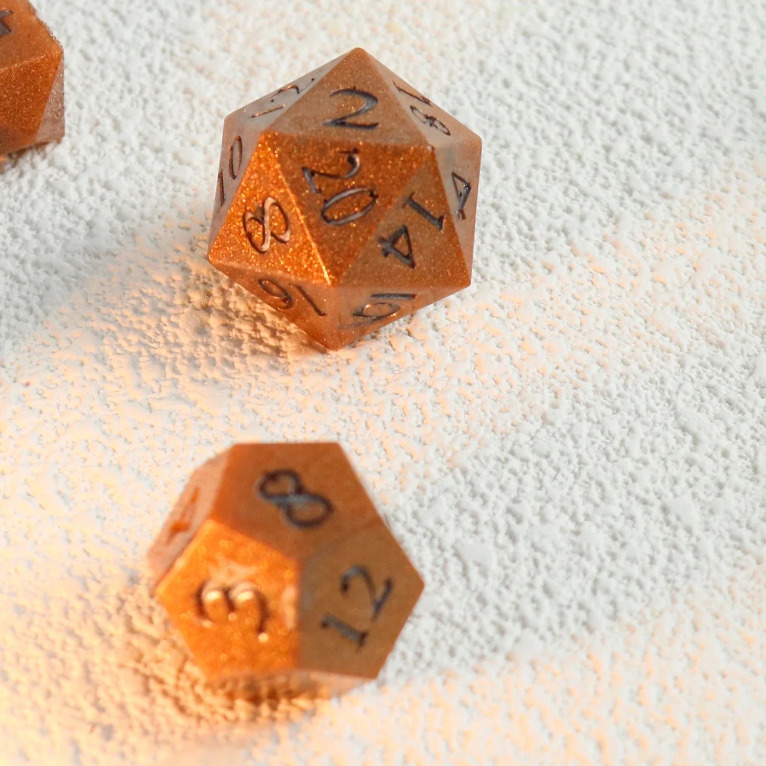 7-Piece Polyhedron Dice Silicone Mold