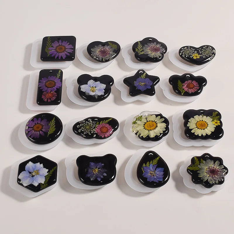 16PCS Silicone Jewelry Molds Kit