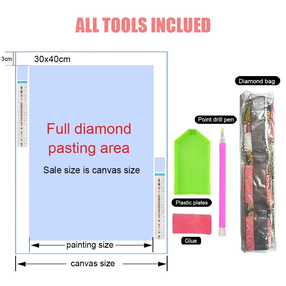 5D Diamond Painting Kit