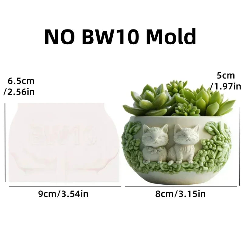 Mountain Relief Silicone Mold