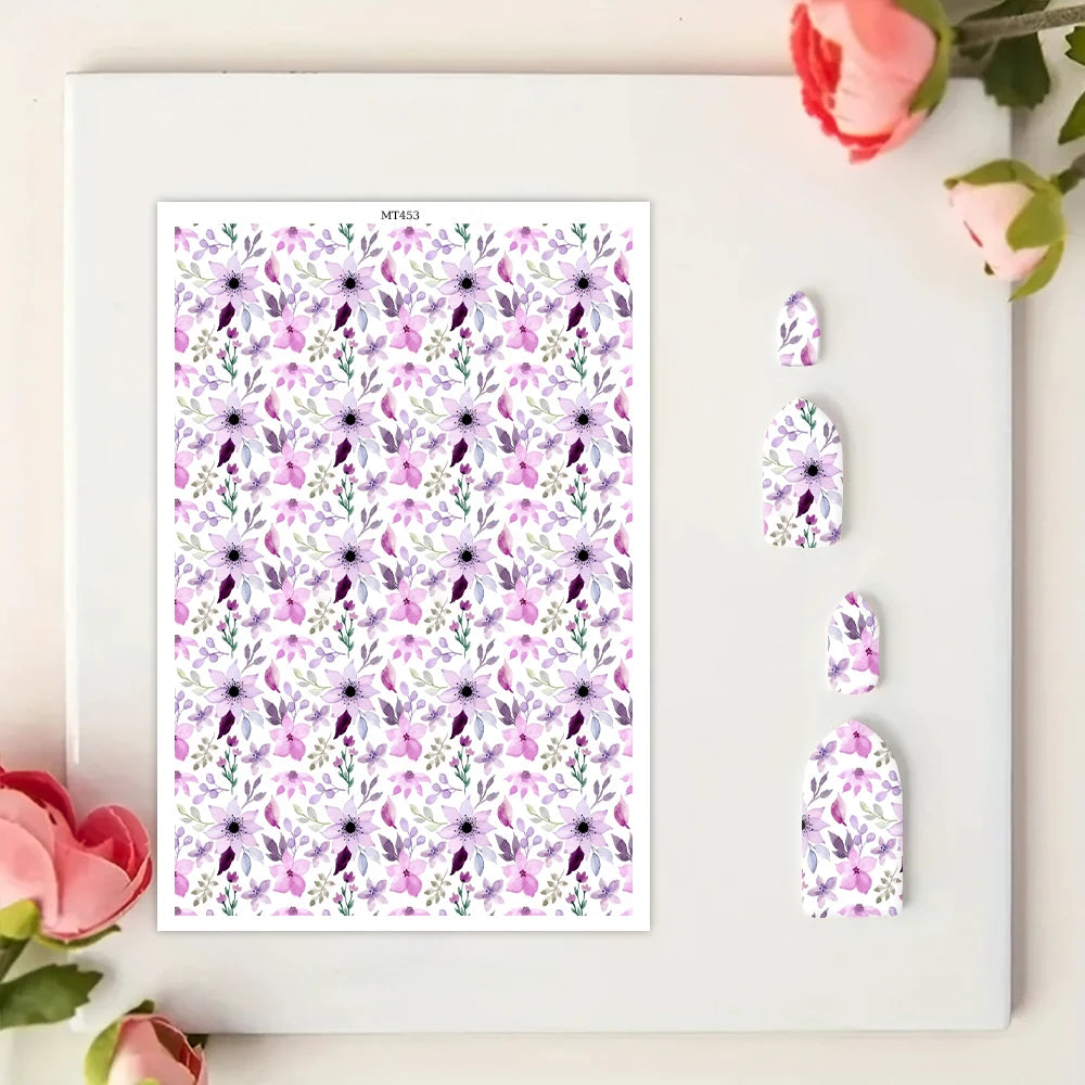 Watercolor Transfer Paper Stickers