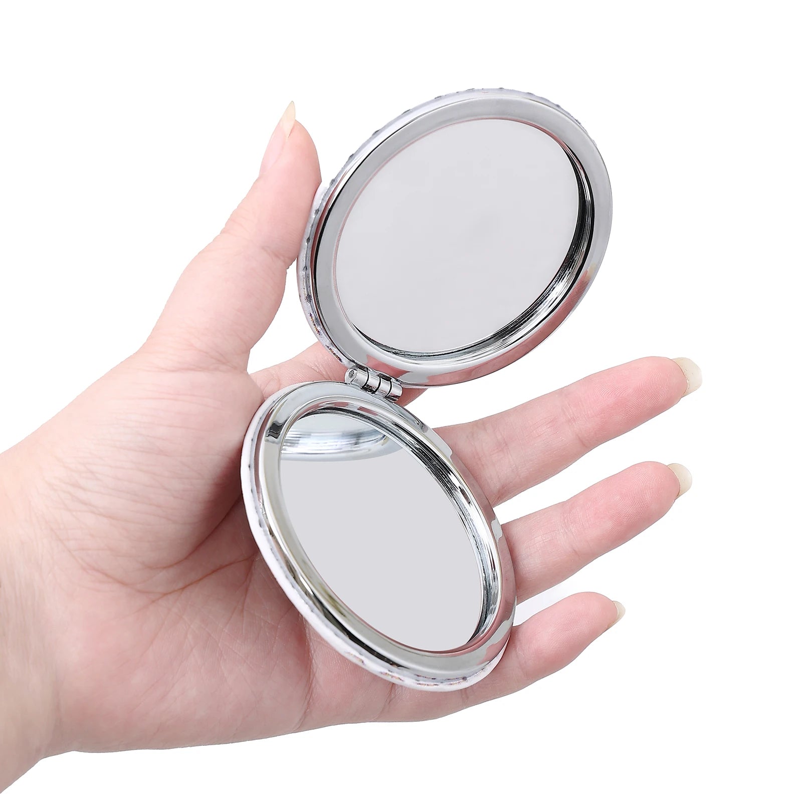 DIY Mandala Diamond Painting Compact Mirror Kit