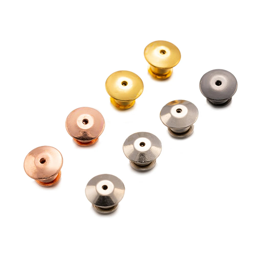 10/30/50pcs Safety Brooch Lock Metal Pin Backs