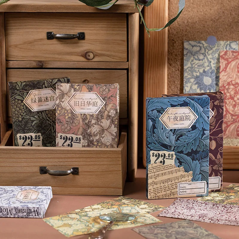 60pcs Vintage Literature & Art Decorative Paper