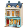 DIY Mini Wooden Dollhouse Kit with Furniture & LED Light – Pink Princess Villa Model for Girls, Kids & Adults