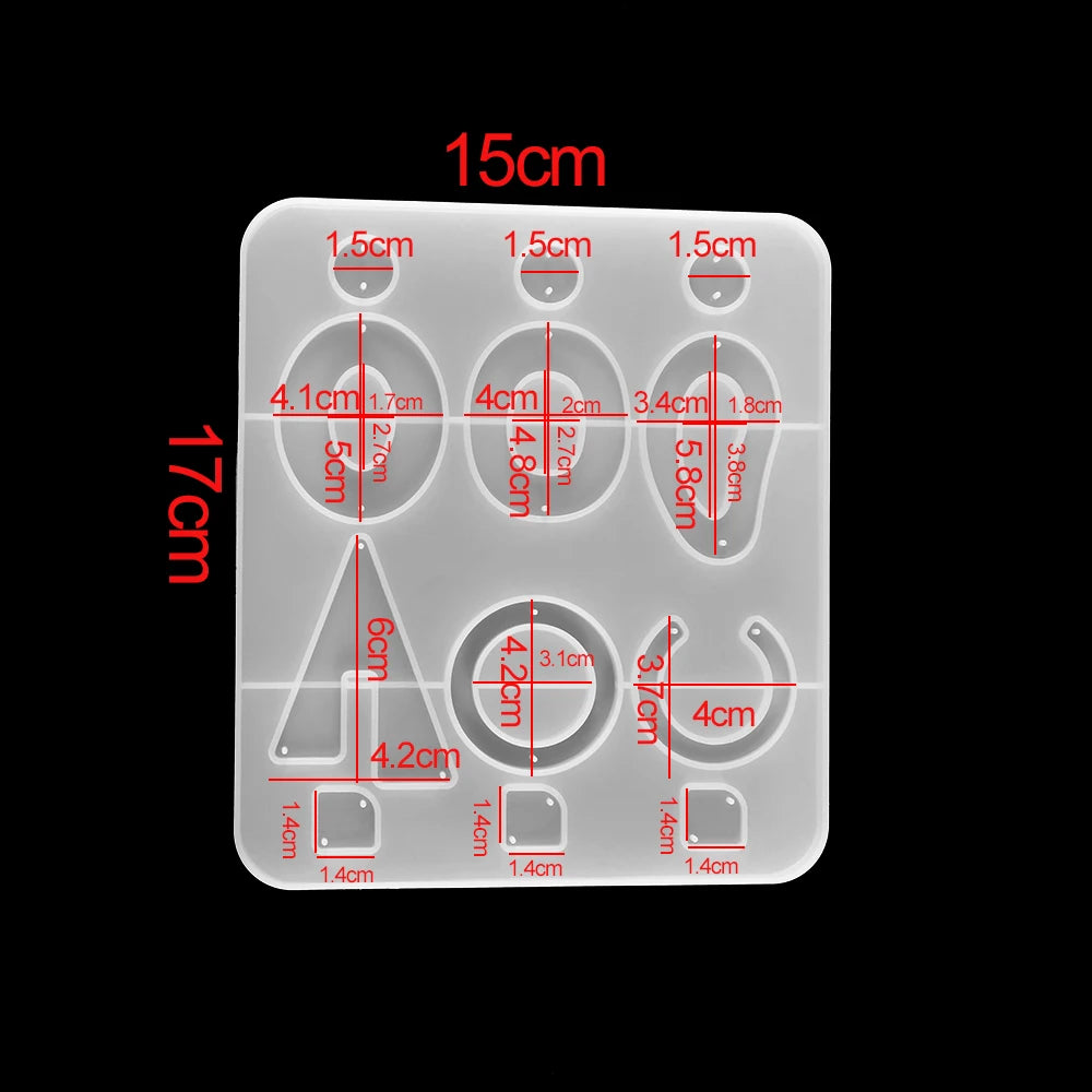 Earring & Pendant Silicone Mold