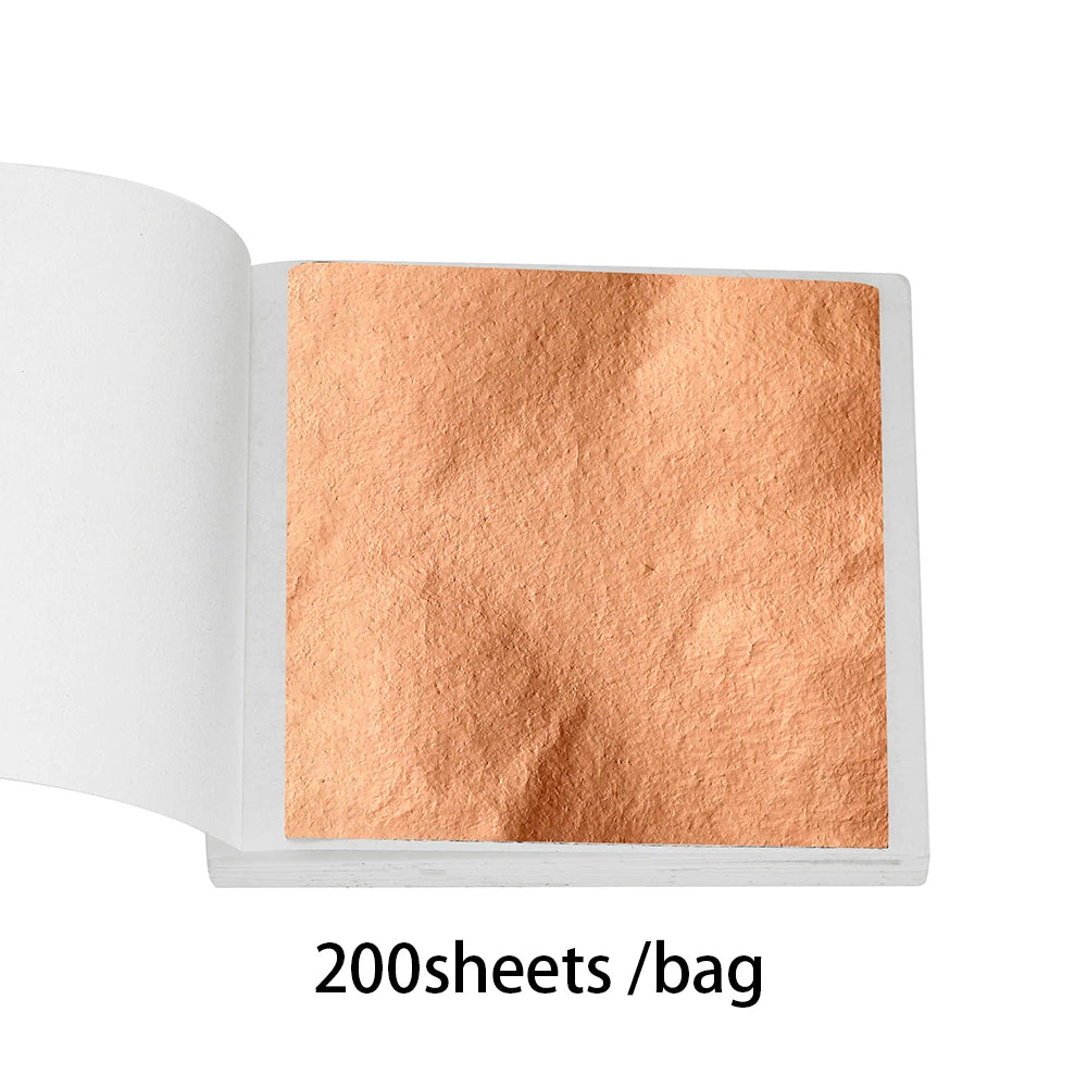 100–200 Sheets Imitation Gold Foil Paper