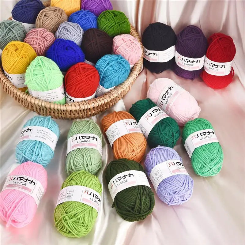 25g Soft Milk Cotton Yarn