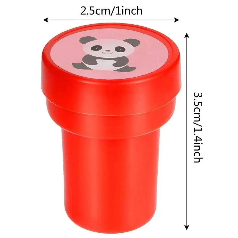 10pcs Assorted Self-Inking Stamps for Kids