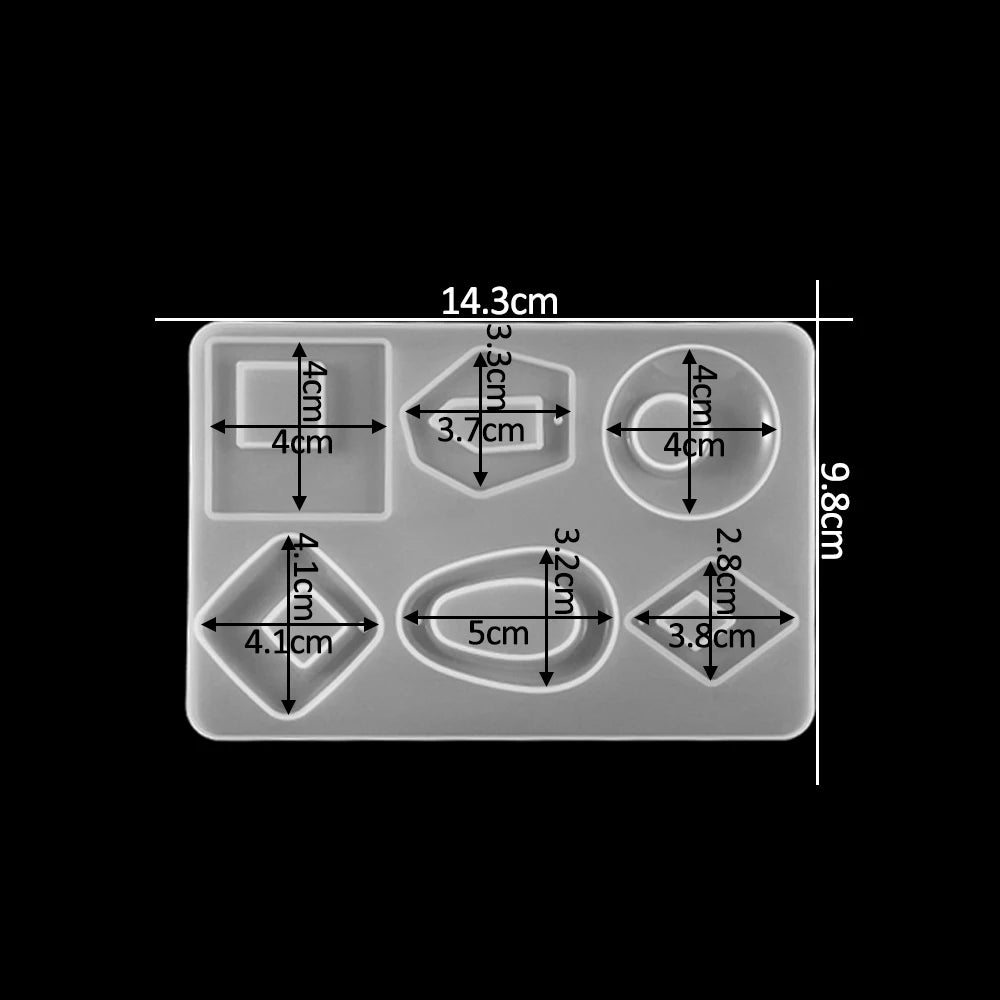 Earring & Pendant Silicone Mold