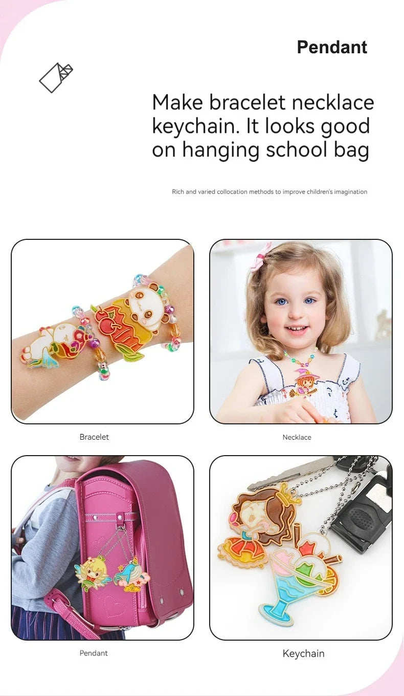 Children DIY Crystal Glue Painting Set