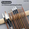 Chinese Painting Brush Set for Beginners – Calligraphy & Drawing Tools with Bamboo Pens, Felt Mat & Rice Paper