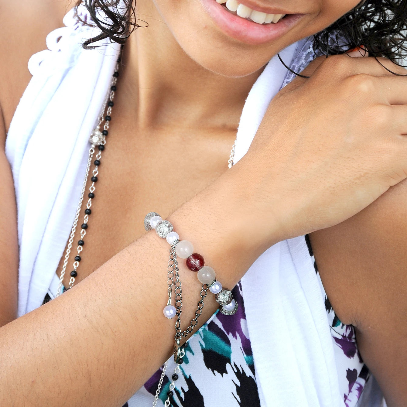 Glass Beads Bracelet Making Kit