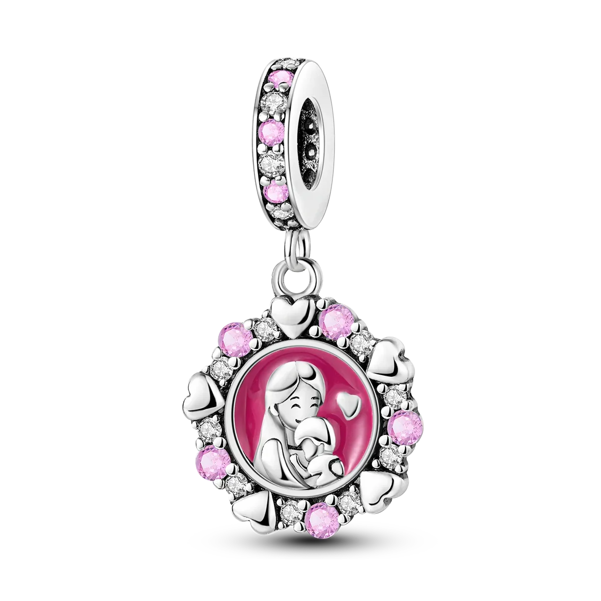 MULA 1PC Silver Plated Charms