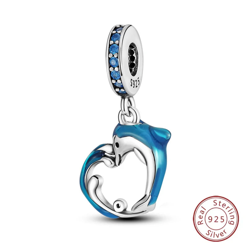 S925 Silver Luminous Firefly & Star Charms (3mm)