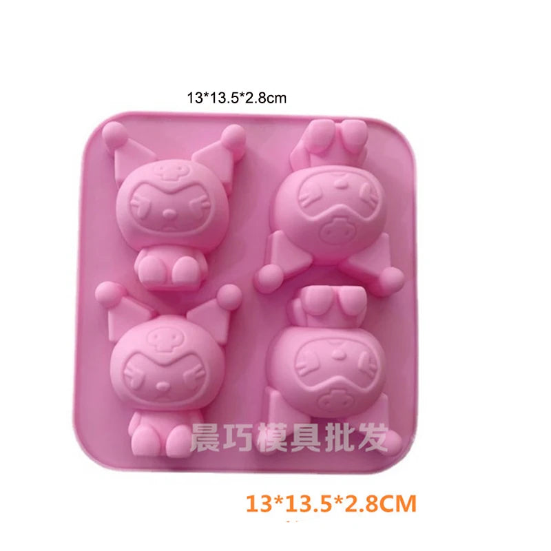 Cartoon Animal Silicone Mold