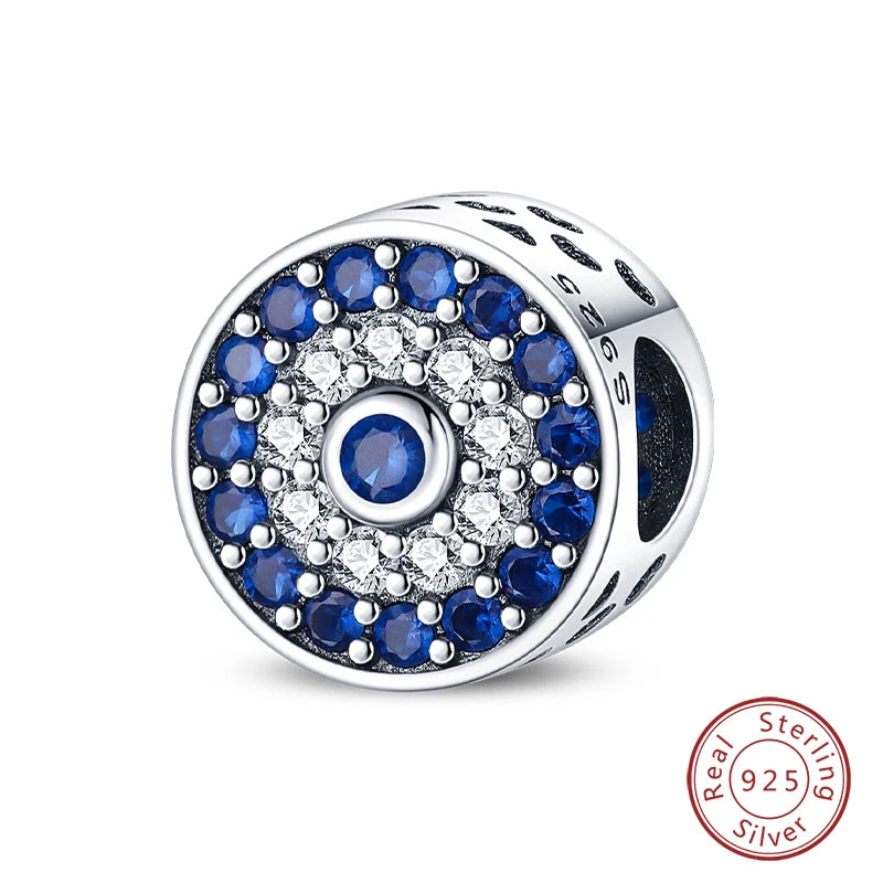 S925 Silver Luminous Firefly & Star Charms (3mm)