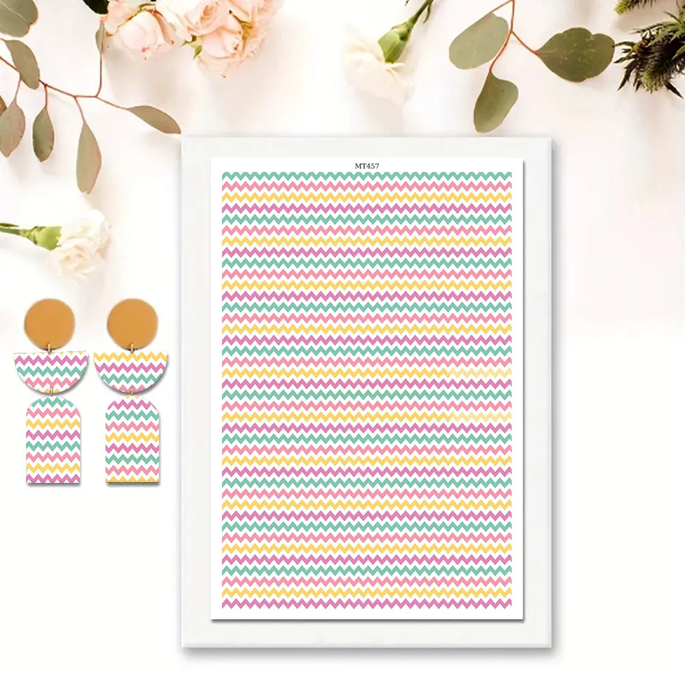 Watercolor Transfer Paper Stickers