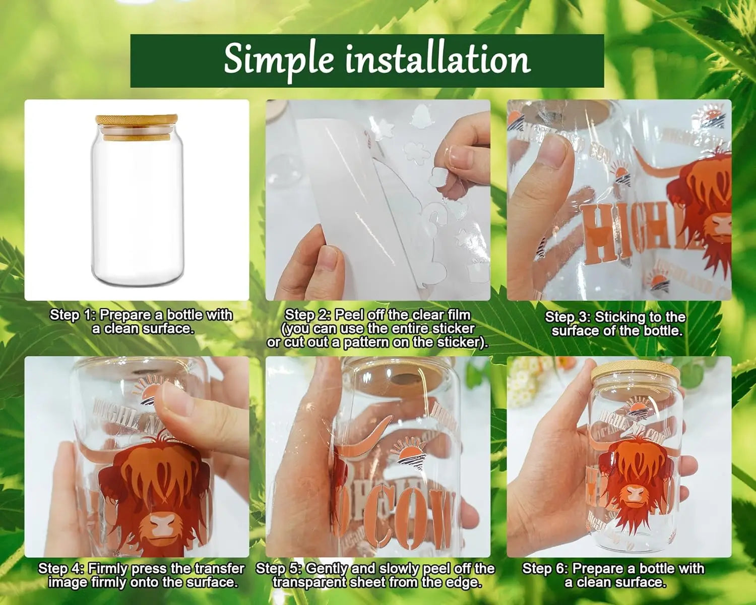 Cartoon Stitch 3D Transfer Sticker