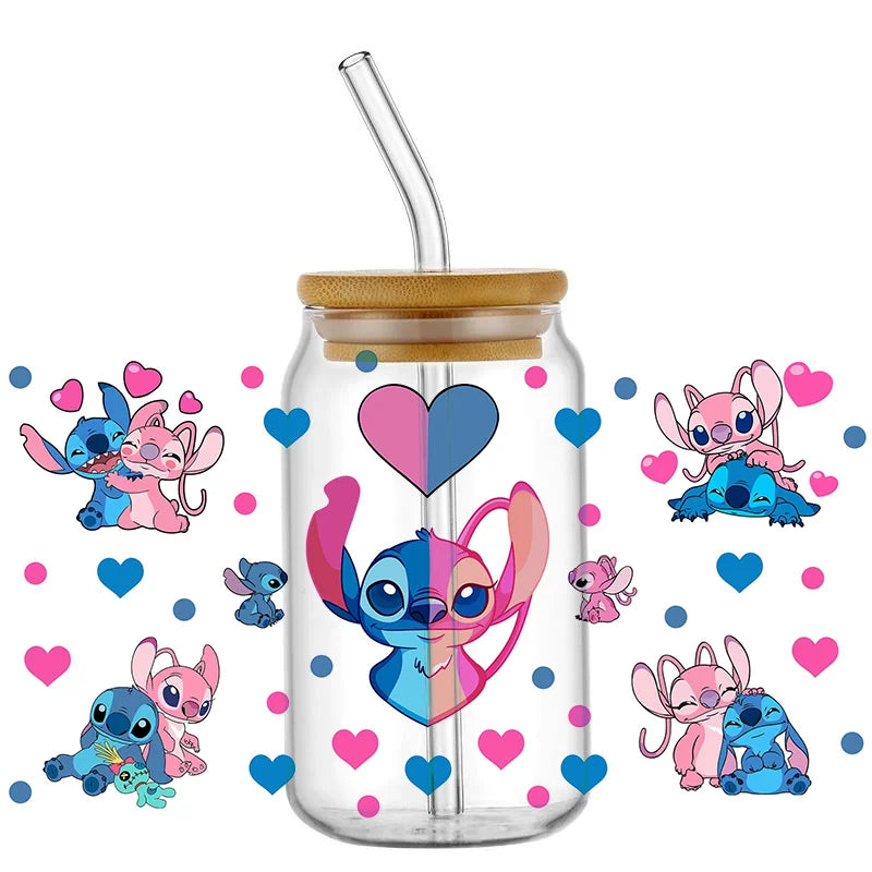 Cartoon Stitch 3D Transfer Sticker