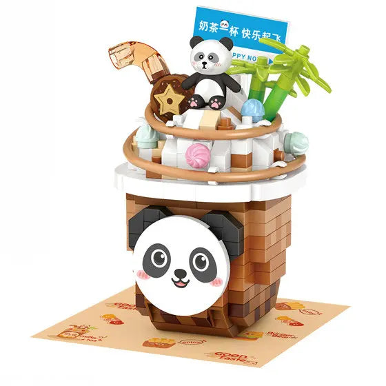 Mini Street View Building Blocks Toy Set