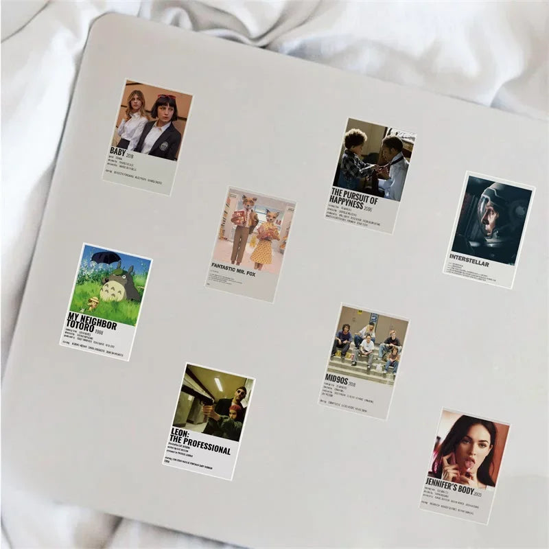 10/30/64pcs Movie Poster Stickers