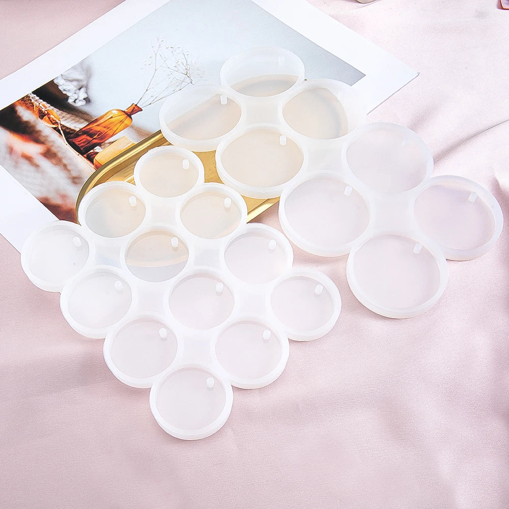 Round Oval Silicone Mold