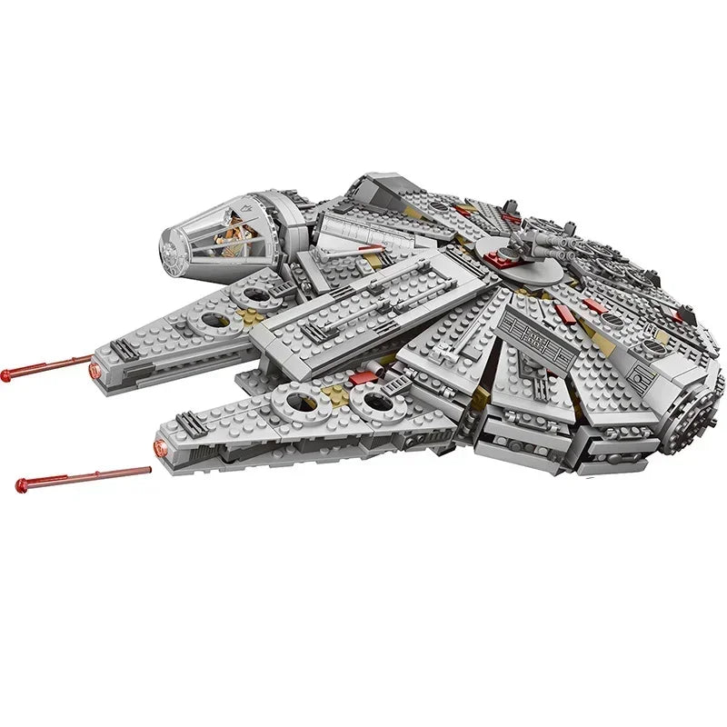 1381-Piece Space Millennium Warship Building Blocks Set