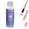 Diamond Painting Sealer – 60ml/120ml/200ml with 3 Brushes, Permanent Hold & Gloss Finish for Diamond Art & Puzzles