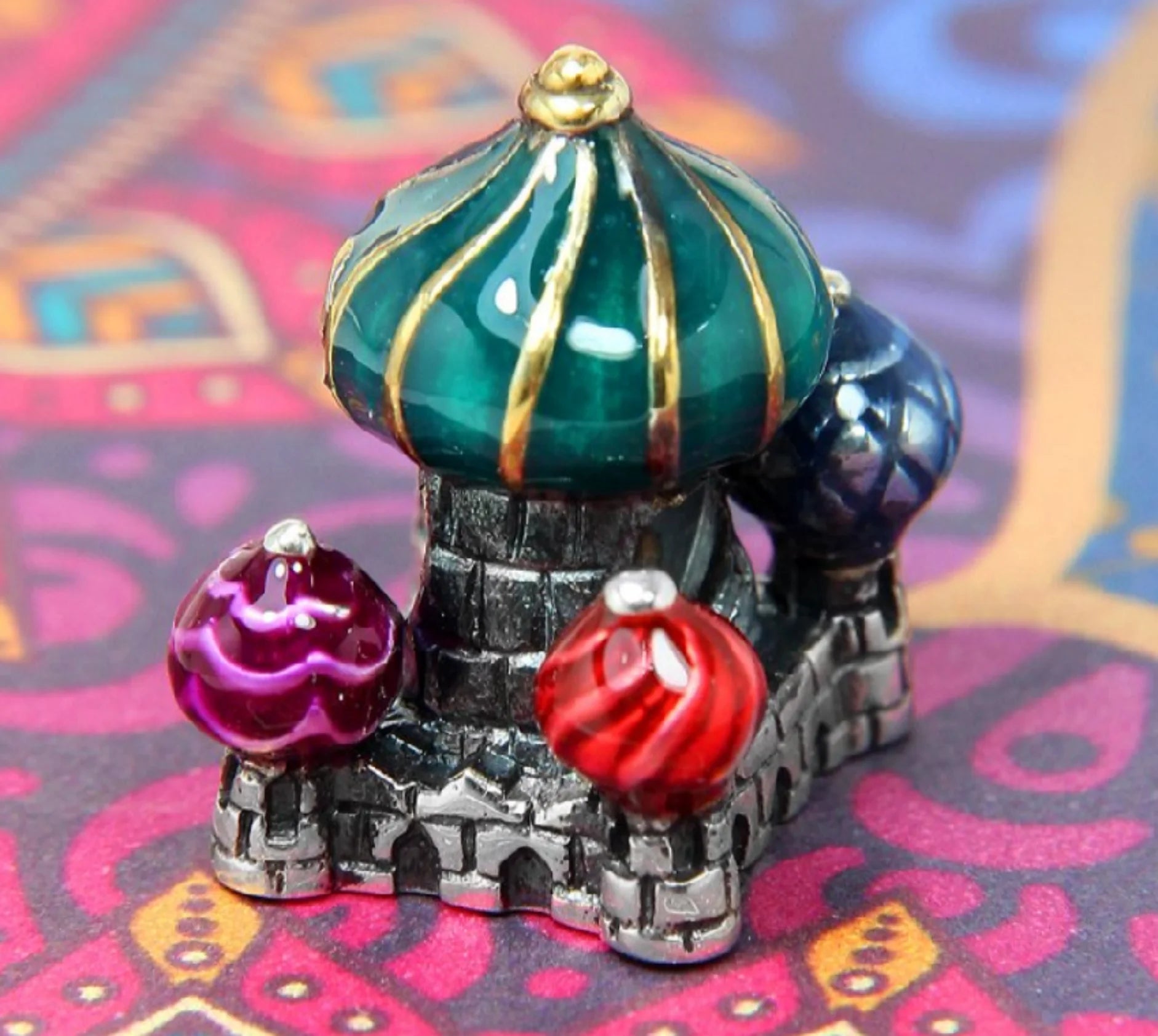 925 Sterling Silver Black Mysterious Charms