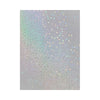 50 Sheets Sand Stars Holographic Sticker Paper – Clear Glitter Overlay Self-Adhesive Laminating Film for Art & Crafts