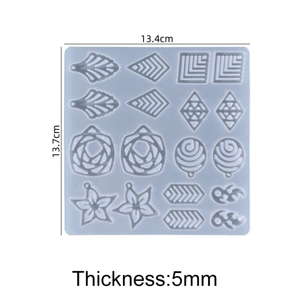 Earring & Pendant Silicone Mold