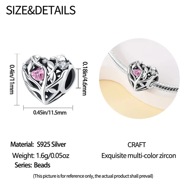 S925 Silver Luminous Firefly & Star Charms (3mm)