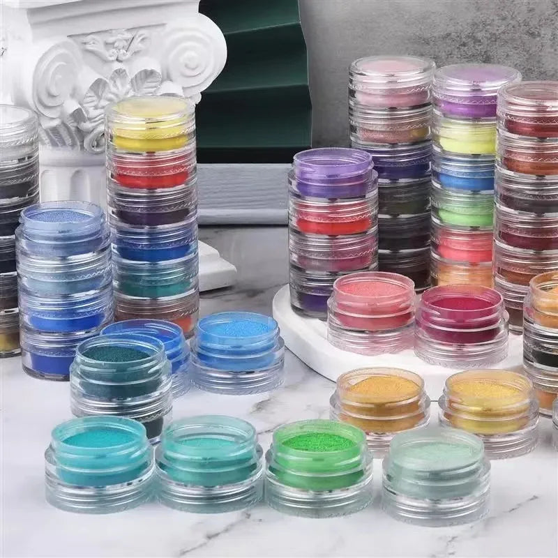 6-Color Mica Powder Set