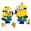 Hot Toys Despicable Me Mini Cute Play Puzzle – Built Minion Building Block Bricks Compatible 75551 DIY Model Decorations Kids Gift