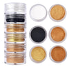 6-Color Mica Powder Set – Pearlescent Pigment for Epoxy Resin, Soap Making, Nail Art & DIY Jewelry Crafts