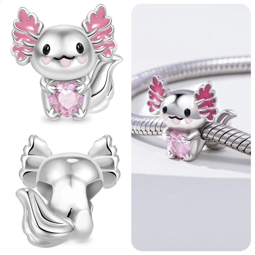 Chameleon, Luminous Firefly & Butterfly Charms