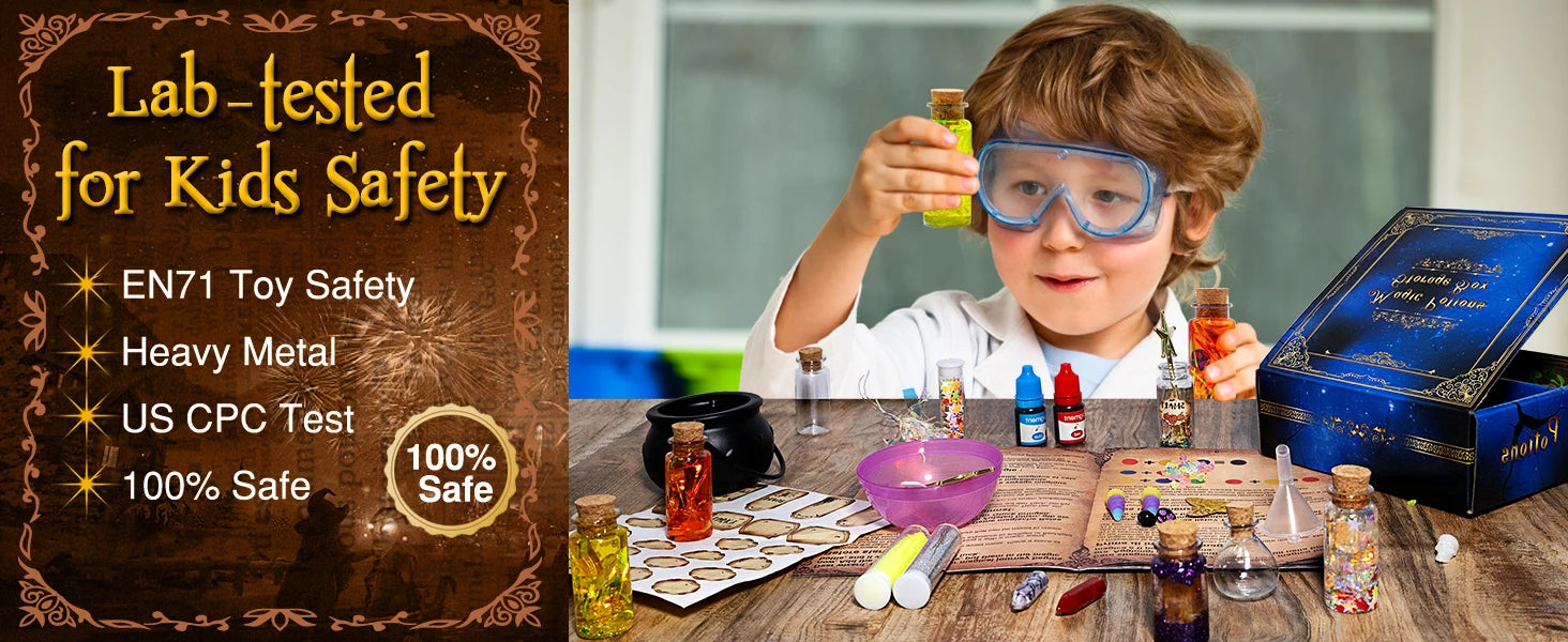 DIY Magical Fairy Potion Science Kit