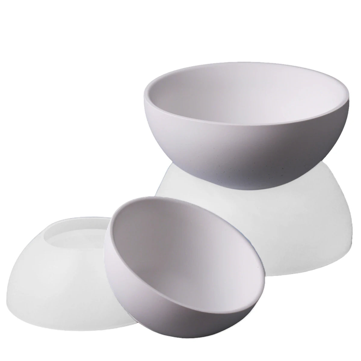 Round Concrete Bowl Silicone Mold