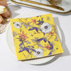 INS Style Floral Paper Napkins – Disposable Decoupage Party Serviettes for Birthday & Table Decoration
